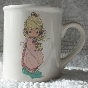 Precious Moments Collection Mug May Your Birthday‎ Be A Blessing Mug Enesco 1984
